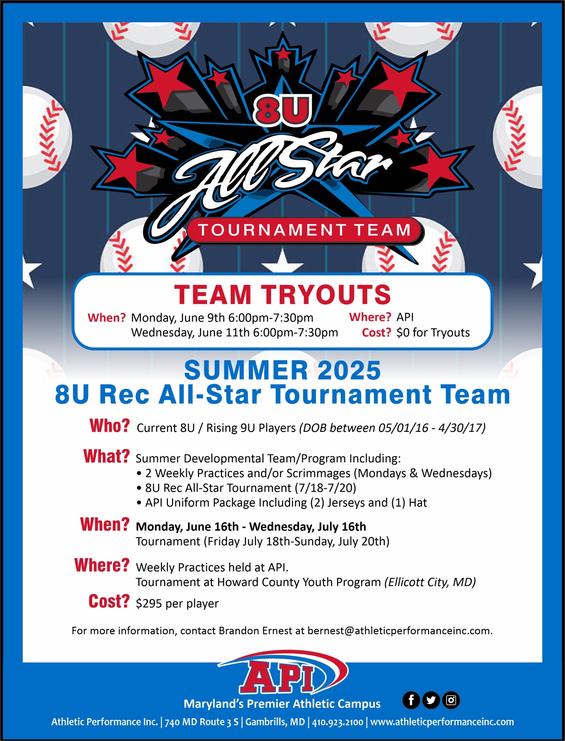 8U All Star Tournament Team 8U All Star Tournament Team